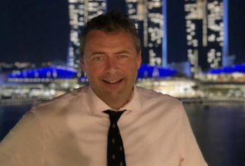 Sam Chambers founder of Splash maritime news and Geneva Dry conference